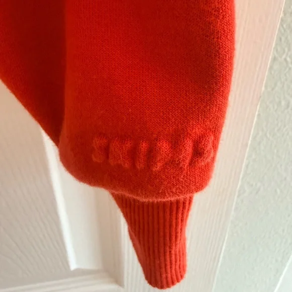 Skims cotton fleece classic zip up hoodie - s - Picture 3 of 5